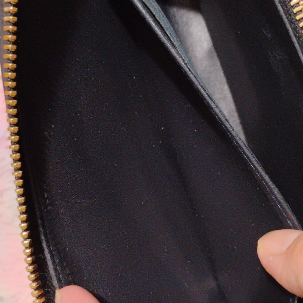 SALE! Authentic Louis Vuitton Vernis Leopard Zip Around Wallet CA0131 - Picture 10 of 16